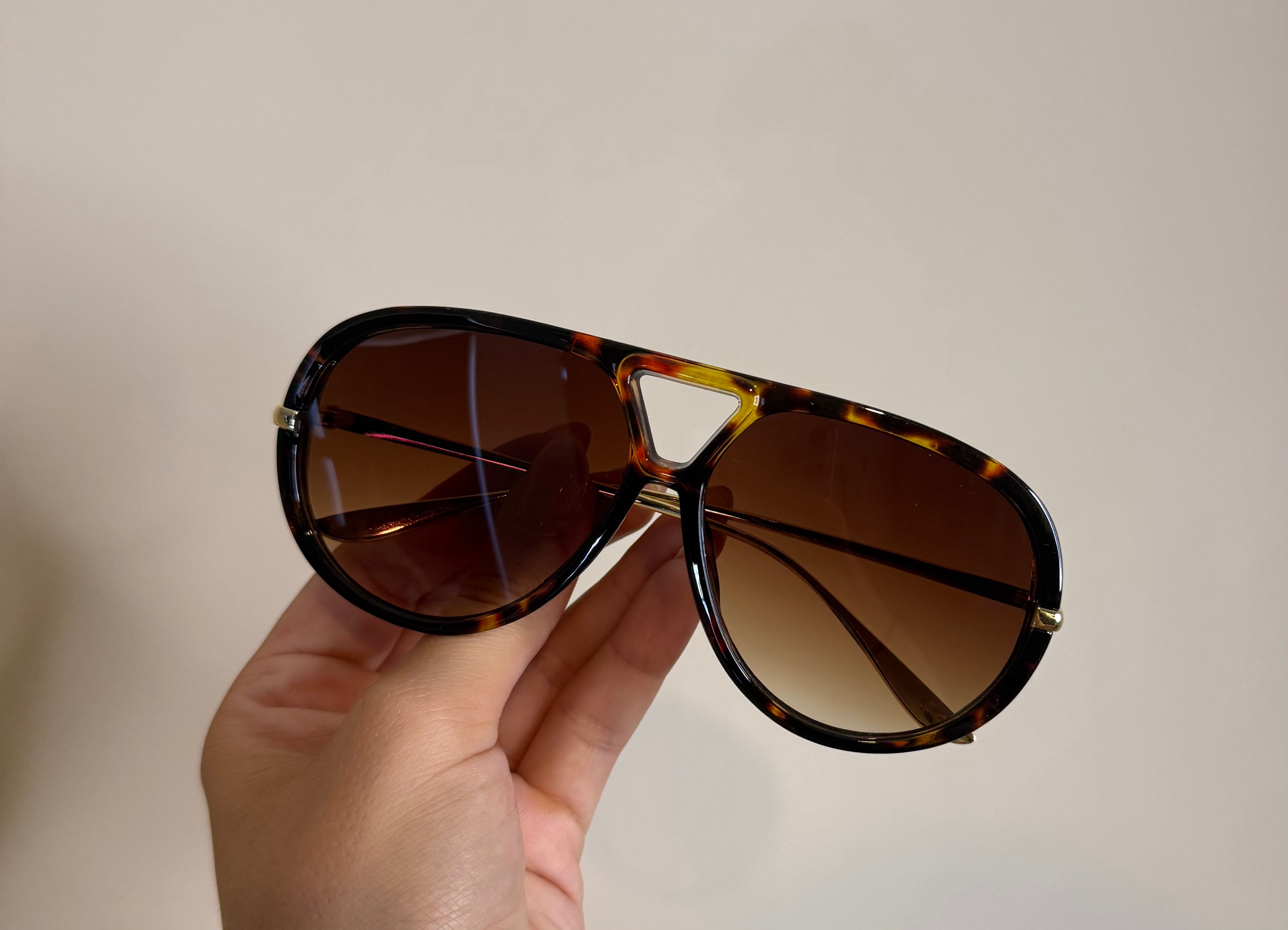 Zara zonnebril bruin