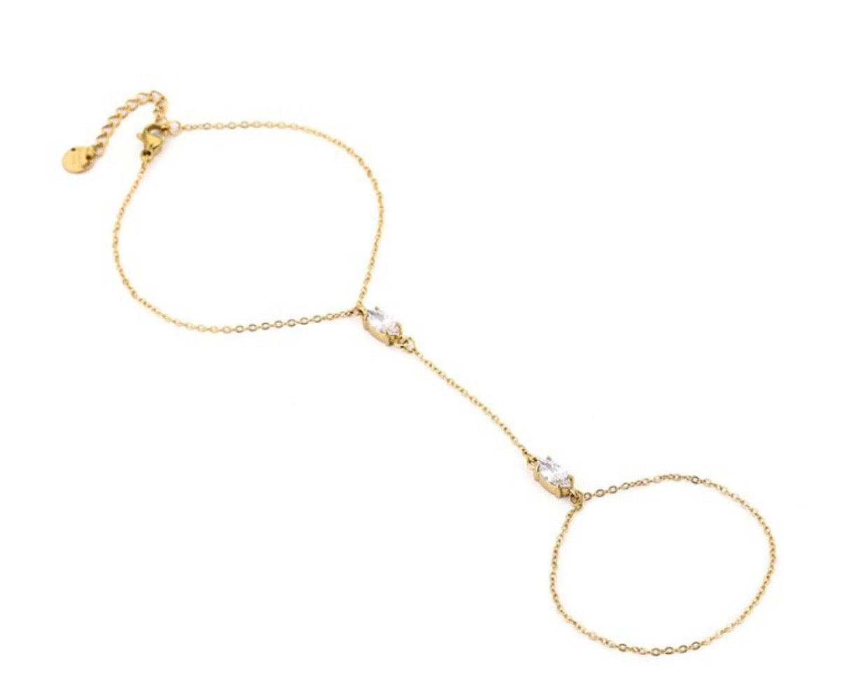 Hand chain JE1986 goud