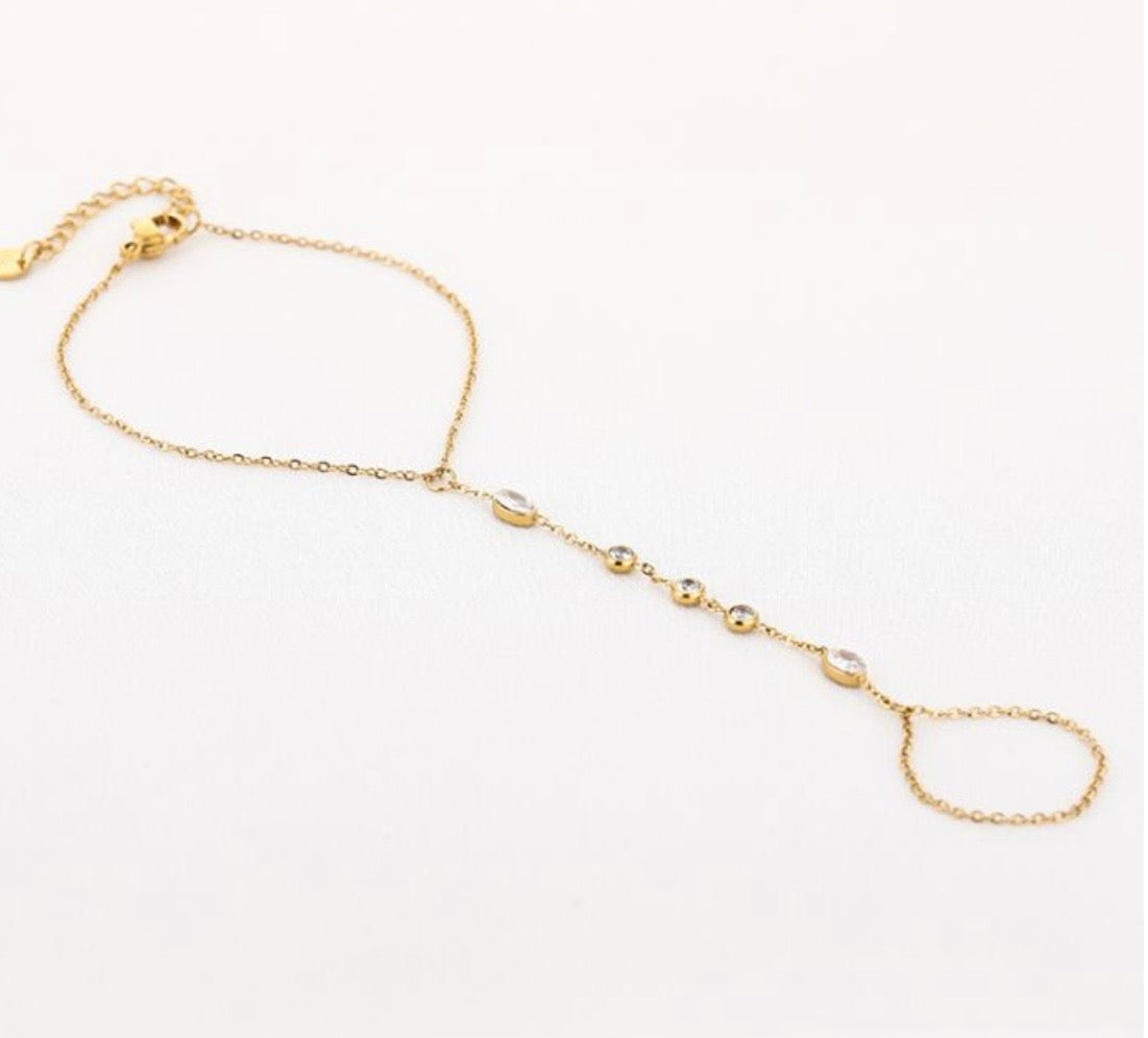 Hand chain JE1975 goud